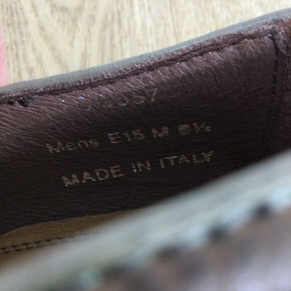 Johnston Murphy J & M Leather Wingtip Loafers Shoes Brown Size 8.5M main image 7